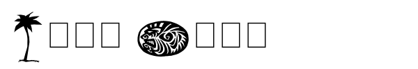 Tiki Club font preview